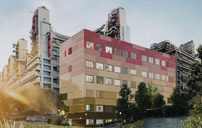 Erweiterungsgebäude OPI -PNZ Uniklinik Aachen
